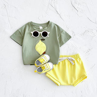 Fruit Patch Shorts Set - RYAN AND REMI