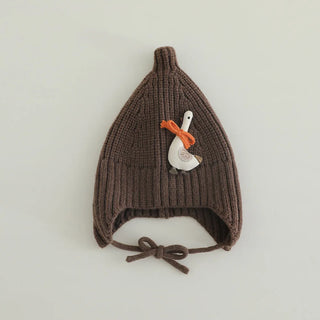 Knitted Swan Beanie Hat - RYAN AND REMI