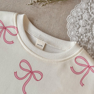 Bow Print Jogger Set - RYAN AND REMI