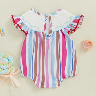 Stripe Summer Day Romper - RYAN AND REMI