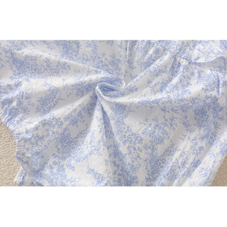 Light Blue Romper W Hat