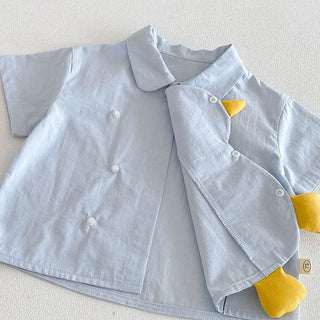 Penguin Button Shirt Outfit