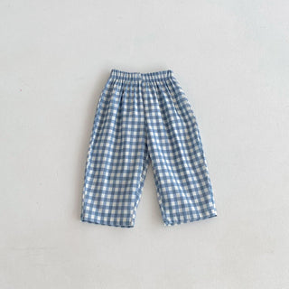 2026 Spring Summer Pants Outer Wear Simple All-match Pants Baby Girls Casual Fashion Trousers Children New Design Thin Pants - RYAN AND REMI