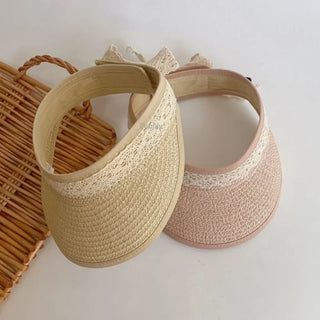 Cute Straw Hat Visor - RYAN AND REMI