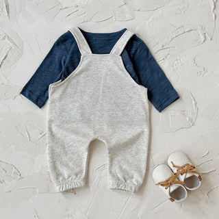 Baby Boy Dinosaur Outfit Set Long Sleeve Cotton T-shirt + Suspender Pants Infant Casual Clothes 0-18M - RYAN AND REMI