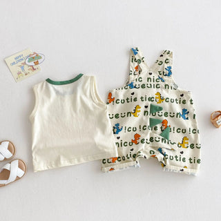 Dinosaur Jumpsuit T-shirt Outfit