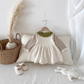 Color Block Knitted Dress - RYAN AND REMI