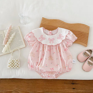 Bunny Rabbit Ribbon Romper