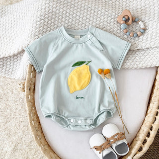 Fuzzy Fruit Patch Bodysuit - RYAN AND REMI