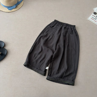 Bellbell 2026 Summer Kids Baby Boys Straight Pants Thin Solid Casual Children Girls Trousers 1-16Yrs Little Girls Lantern Pants - RYAN AND REMI