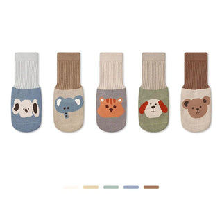 Colorblock Cartoon Socks - RYAN AND REMI