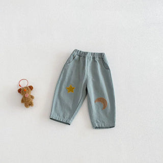 Moon Star Patch  Pants