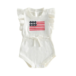 USA Knitted Romper