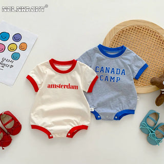 Short Sleeve Letter Outfit