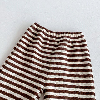 Long Sleeve Stripe Lounge Set