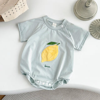 Fuzzy Fruit Patch Bodysuit - RYAN AND REMI