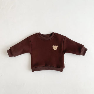 Teddy Bear fleece Sweater - RYAN AND REMI