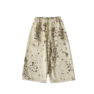 Leopard Print Wide Leg Pants - RYAN AND REMI