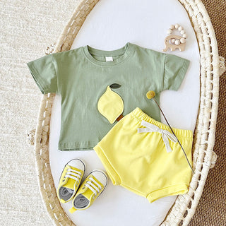Fruit Patch Shorts Set - RYAN AND REMI