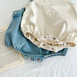 Front Pocket Baby Romper - RYAN AND REMI