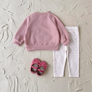 Swan Embroidered Sweater Set - RYAN AND REMI