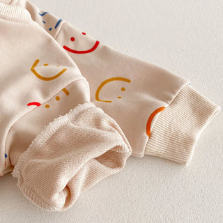 Smiley Face Jogger Set - RYAN AND REMI
