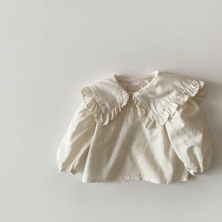 Loose Peter Pan Collar Top - RYAN AND REMI