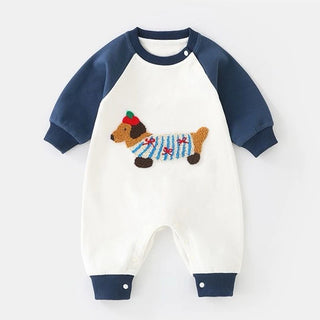 Dog Patch Color Block Jumpsuit - RYAN AND REMI