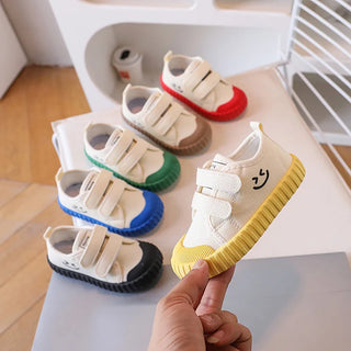 Children Casual Shoes Spring Autumn Kids Sneakers Canvas Shoes School Outwear Unisex Toddler Boys Girls Shoes Red, Blue, Yellow - RYAN AND REMI