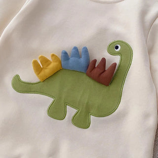 3D Dinosaur Long Sleeved Jumpsuit - RYAN AND REMI