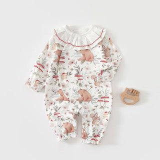 Animal Patch Collar Jumpsuit - RYAN AND REMI