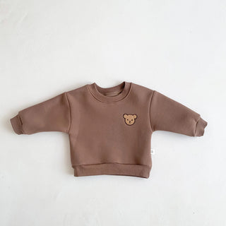Teddy Bear fleece Sweater - RYAN AND REMI