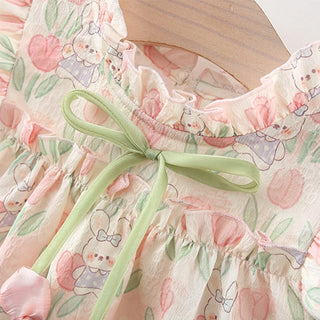 Tulip Flying Sleeve Dress - RYAN AND REMI