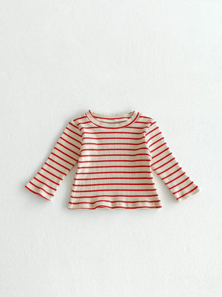 Stripe Top Jumpsuit Overalls - RYAN AND REMI