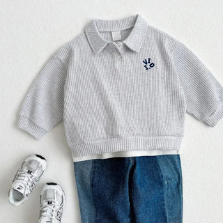 Vidi Waffle Shorts Set - RYAN AND REMI
