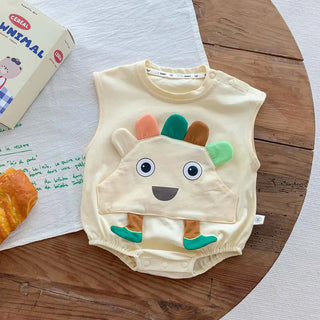 3D Animal Cartoon Romper - RYAN AND REMI