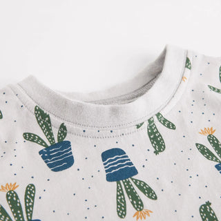 Cactus Print Summer Jumpsuit