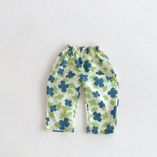 Printed Loose Harem Pants - RYAN AND REMI