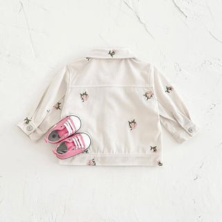 Flower Embroidery Jacket - RYAN AND REMI