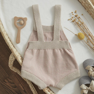 Sunshine Knitted Romper