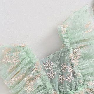 Newborn Floral Romper Set
