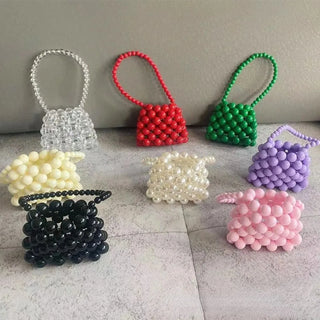 Pearl Acrylic Clutch Bag
