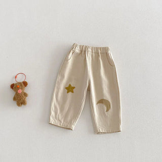 Moon Star Patch  Pants
