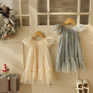 Stardust Lace Tulle Dress