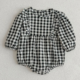 Plaid Sporty Bodysuit