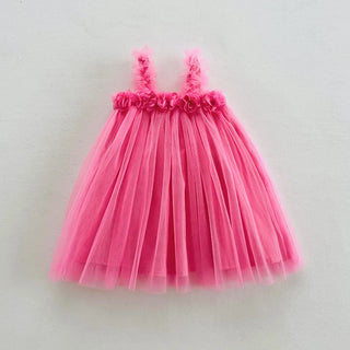 3D Flower Mesh Dress - RYAN AND REMI