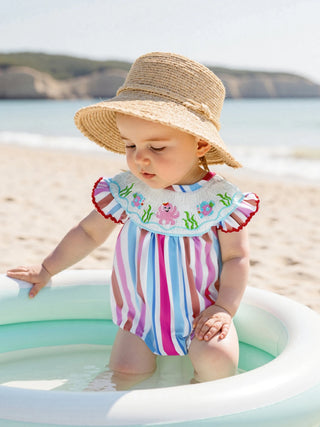 Stripe Summer Day Romper - RYAN AND REMI