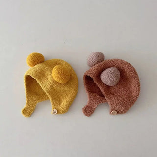 Wool Pom Pom Winter Hat - RYAN AND REMI