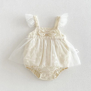 Sleeveless Square Top Romper - RYAN AND REMI