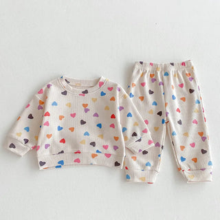 Colorful Hearts Jogger Set - RYAN AND REMI